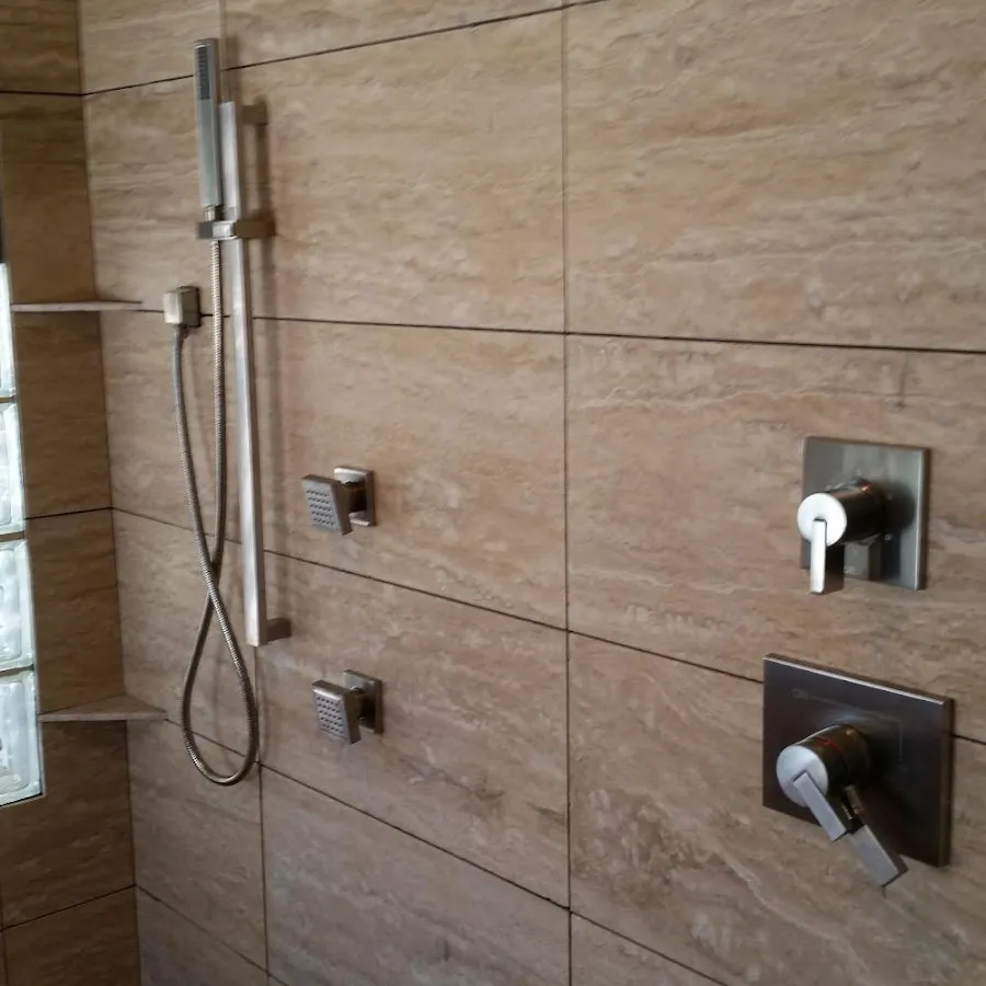 Shower fixture installation for Gas Line Repair in Woodbury